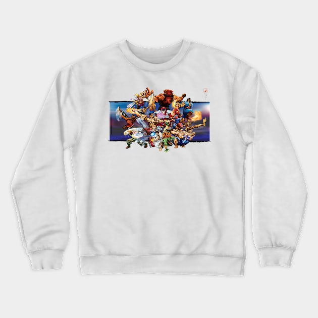 The SF2 Mixtape Vol. 1 Crewneck Sweatshirt by lalexander7